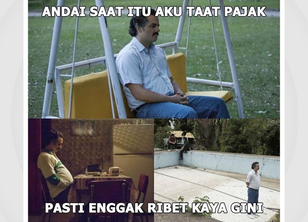 Meme Serius Melamun Mikirin Banyak Hal