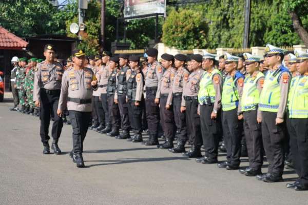 Ribuan Pasukan Gabungan Siaga Amankan Lebaran Di Tangerang