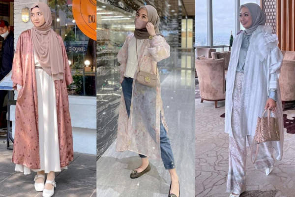 10 Mix And Match Long Outer Untuk Raya Outfit, Kasual Hingga