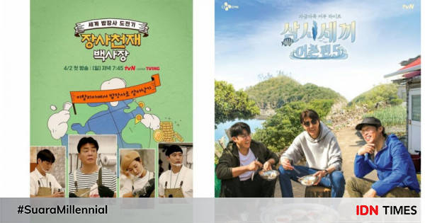 5 Variety Show Korea Bertema Kuliner