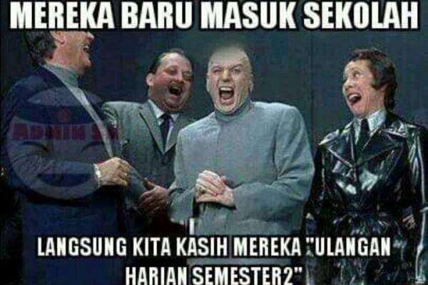 9 Meme Lika-liku Siswa Ujian Harian, Bikin Bengek!