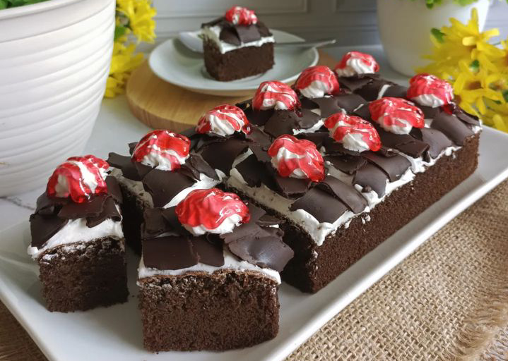 Resep Cake Black Forest Ekonomis, Bisa buat Camilan Lebaran