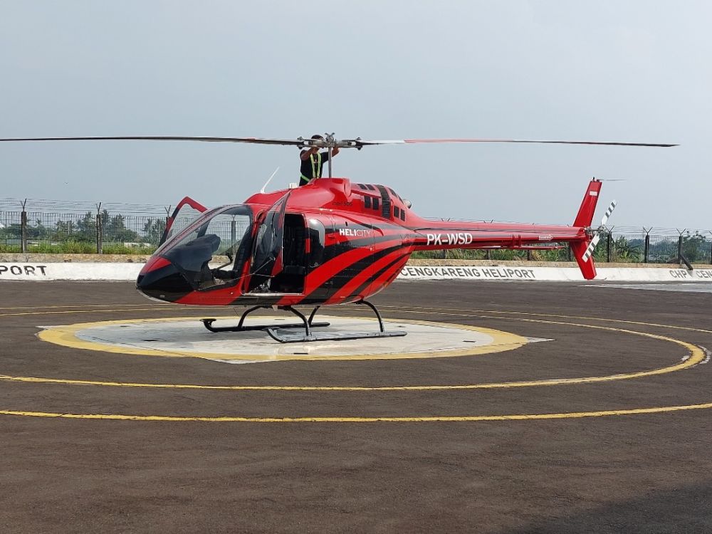 Mudik Naik Helikopter, Bayar Mulai Rp7Juta di Whitesky Aviation