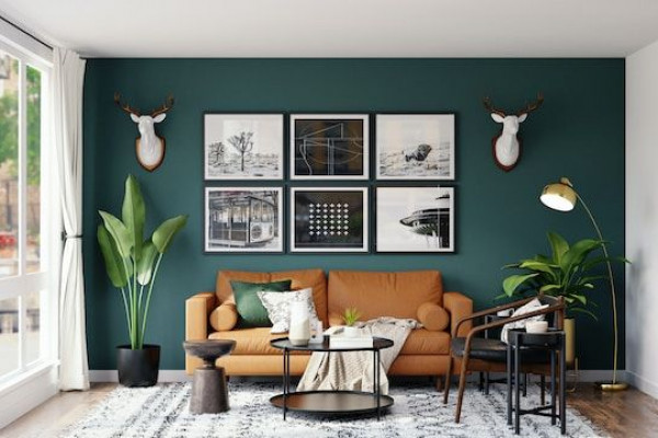 9 Referensi Desain Interior Hijau, Ruang Tamu hingga Dapur!