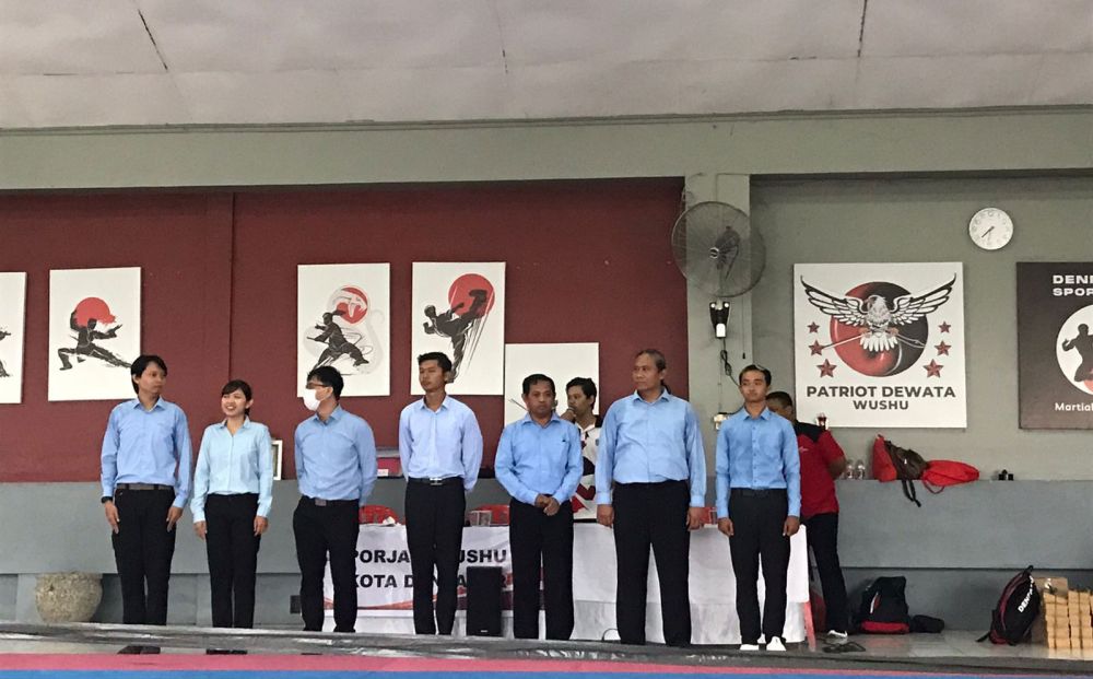 Denpasar Selatan Juara Umum Wushu Porsenijar Denpasar 2023