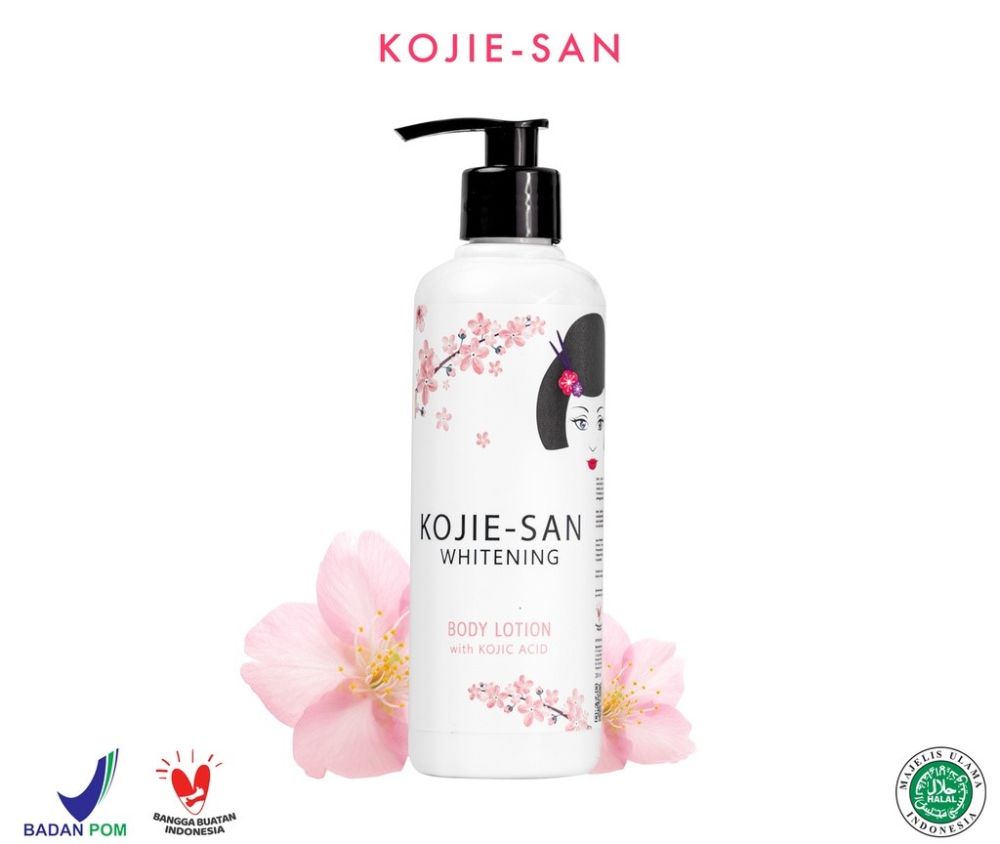 4 Produk Body Lotion dengan Kojic Acid