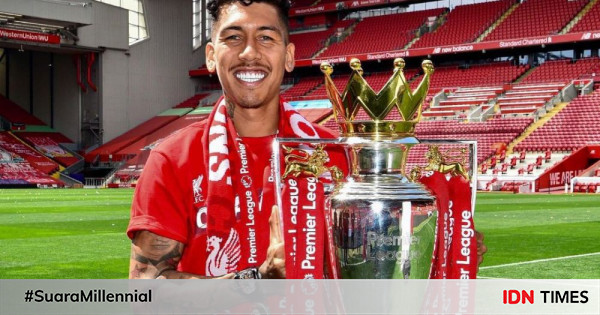 7 Raihan Titel Juara Roberto Firmino Bersama Liverpool