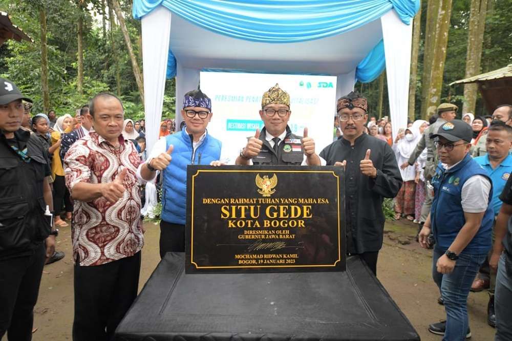 Revitalisasi Kawasan Wisata Situ Gede Bogor Semakin Indah 