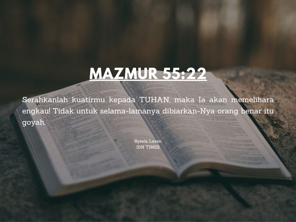 15 Ayat Alkitab Untuk Menghadapi Rasa Takut Dan Khawatir