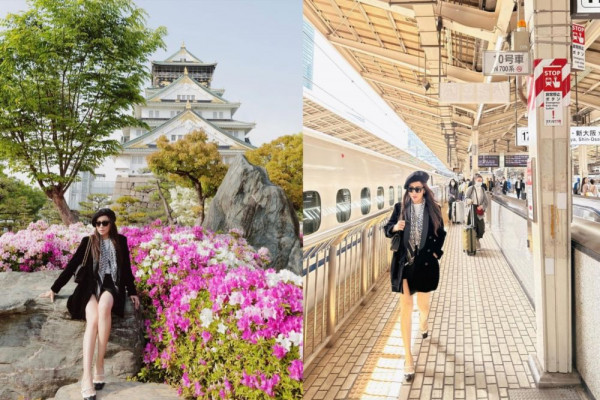 10 Potret Momo Eks Geisha Liburan Seru ke Jepang, Tetap Stylish!