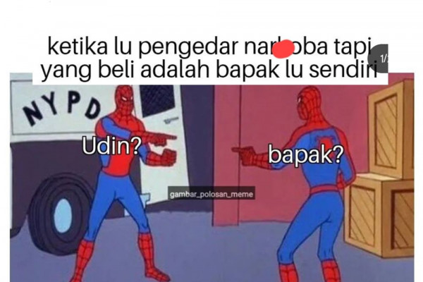 9 Meme Kelakuan si Udin Ini Bikin Tepuk Jidat, Memang Gak Habis Pikir!