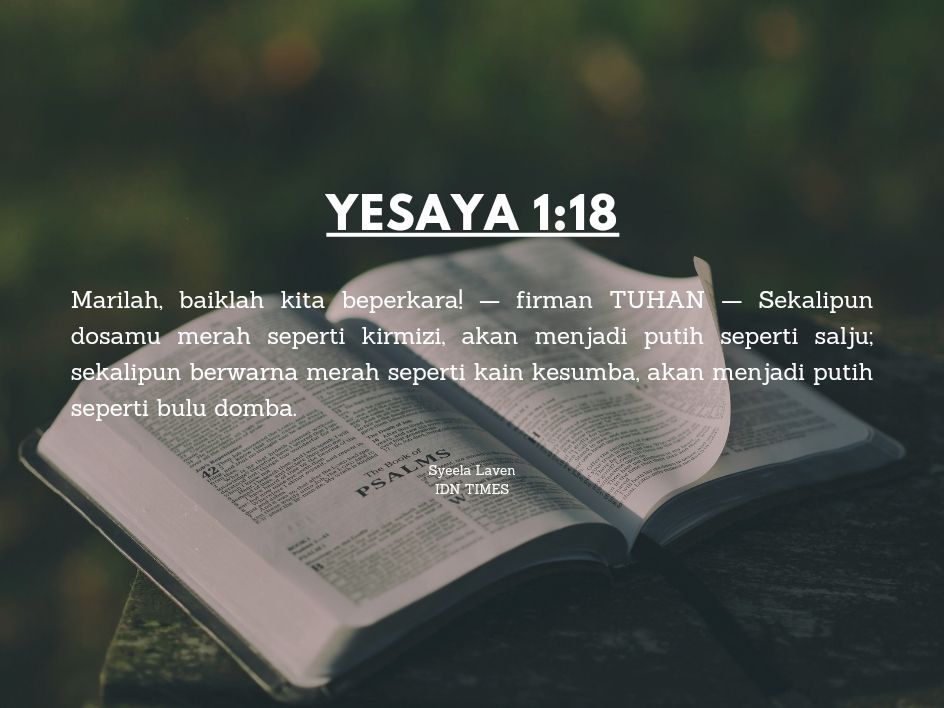 15 Ayat Alkitab Untuk Bantu Hadapi Rasa Bersalah Berlebihan