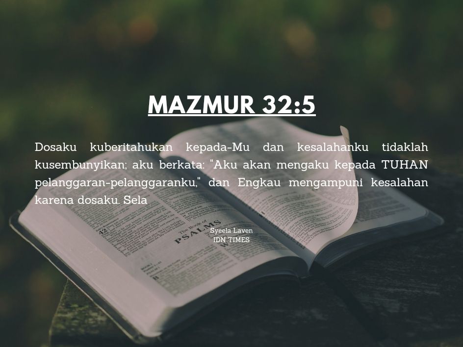 15 Ayat Alkitab Untuk Bantu Hadapi Rasa Bersalah Berlebihan