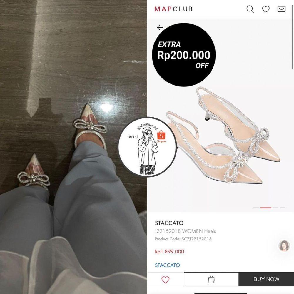 Tampil Simpel, 10 Harga Sepatu dan Sandal Tsana Rintik Sedu