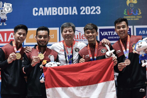 Daftar Peraih Medali Cabor Badminton Sea Games 2023