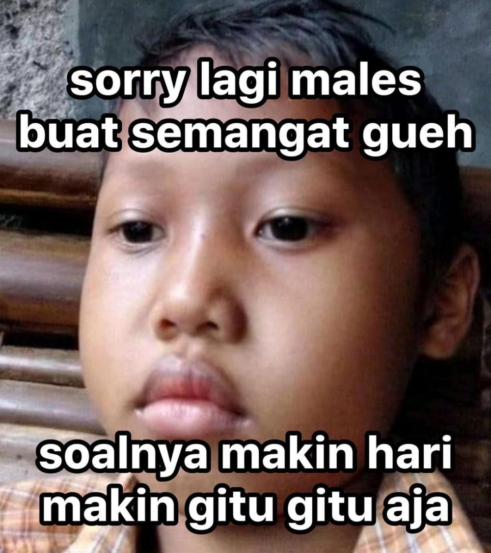 7 Meme Orang Galau Karena Liku Liku Kehidupan Nyesek