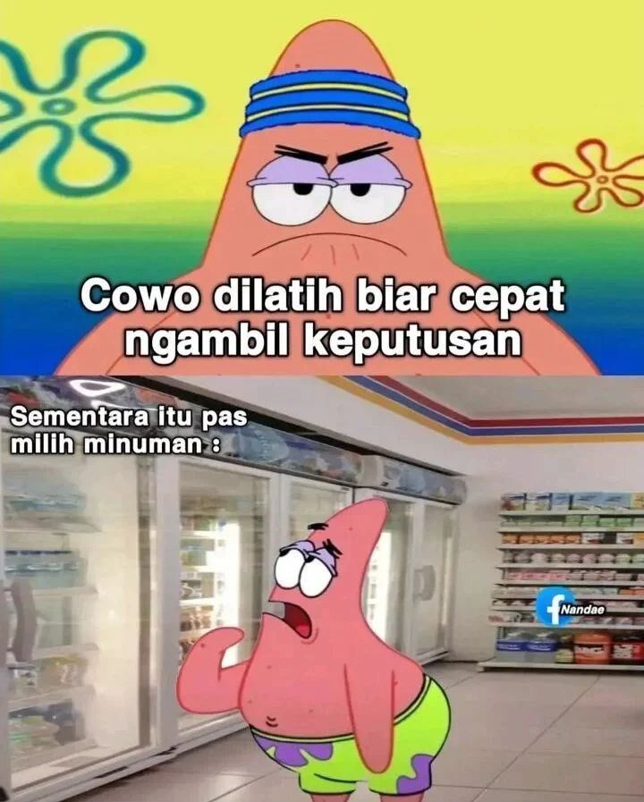 9 Meme Spongebob Tentang Kehidupan Sehari-hari, Relate Abis!