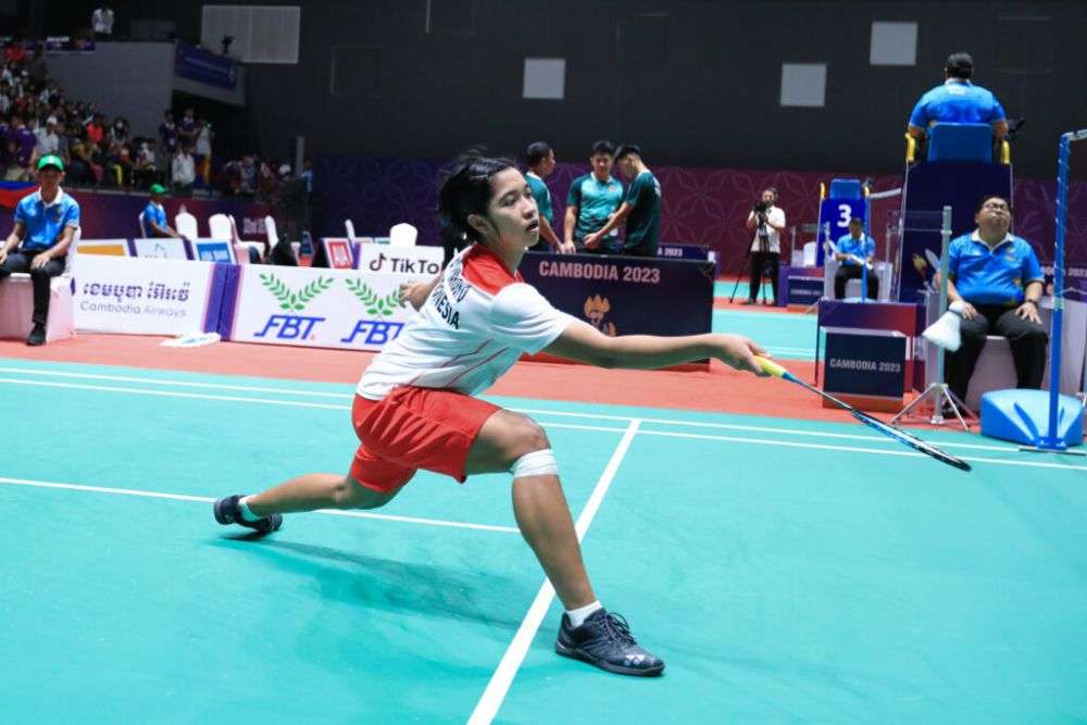 9 Potret Perjuangan Tim Srikandi Badminton Di Sea Games 2023