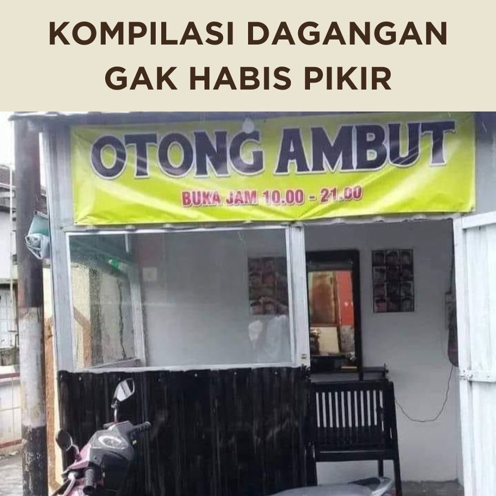 8 Branding Pedagang yang Bikin Bingung Pembaca, Typo kah?