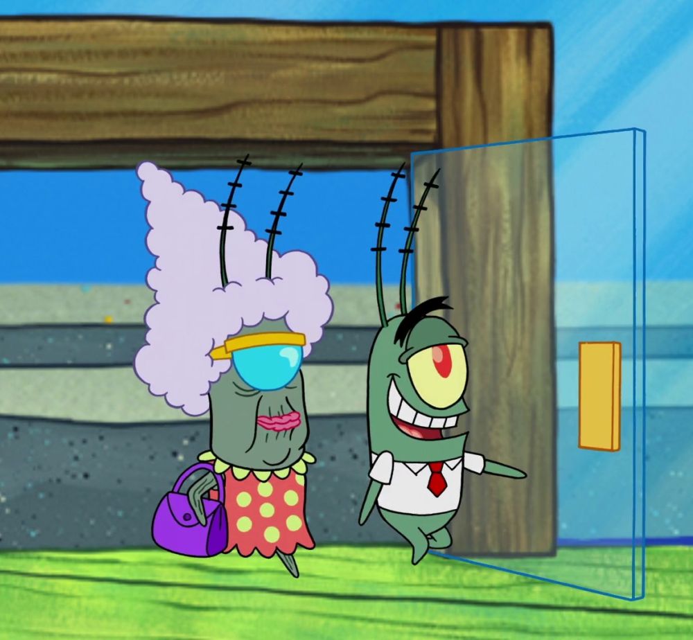 7 Momen Plankton Jadi Baik Di Kartun SpongeBob