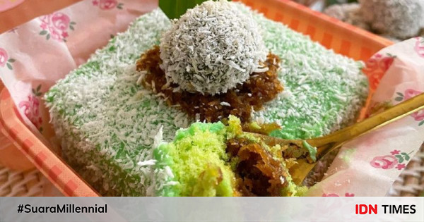 Resep Klepon Cake Tanpa Oven Legitnya Bikin Ketagihan