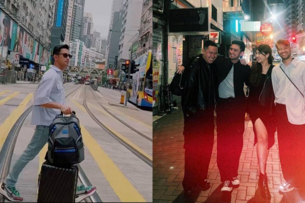 9 Potret Omar Daniel Pelesiran ke Hong Kong, Pesona Maksimal!