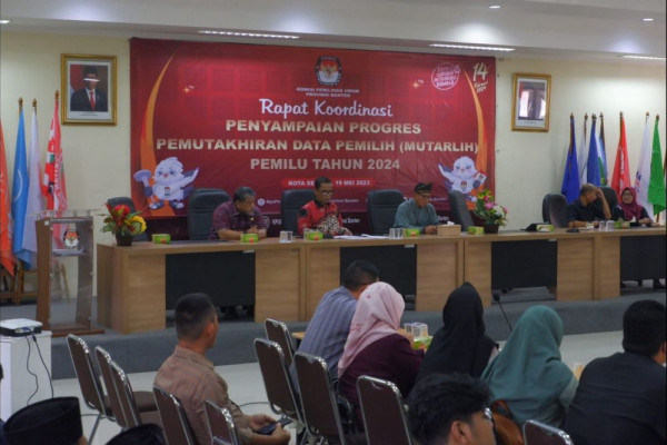 KPU Tetapkan Data Pemilih Di Banten 8.850.382 Orang