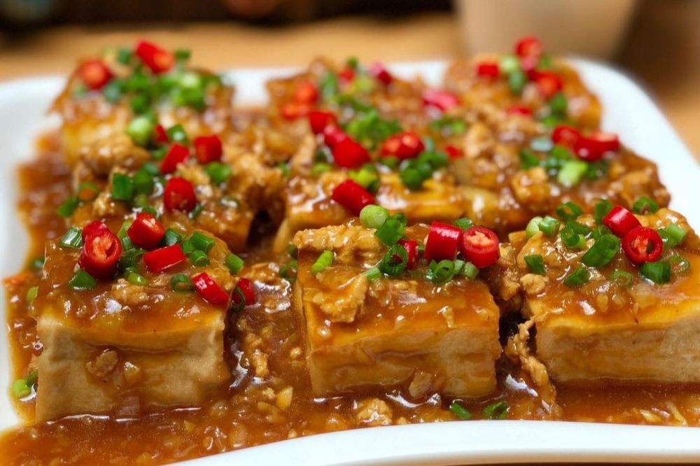 tumis tahu