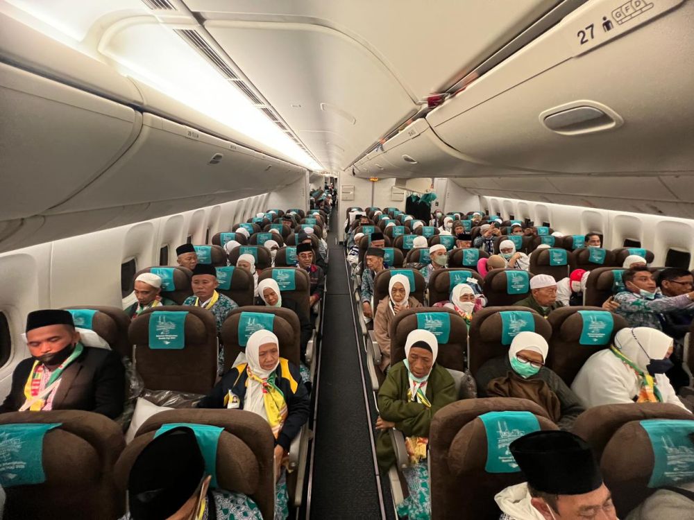 Garuda Tambah 23 Penerbangan Haji, Angkut Jemaah Haji Non-Reguler