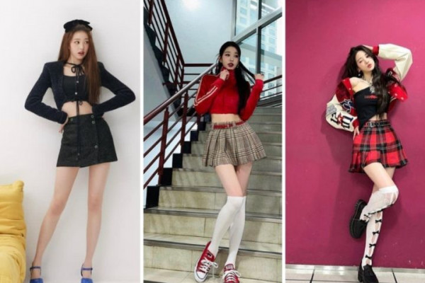 12 Ide Mix and Match Mini Skirt ala Wonyoung IVE, Super Chic!