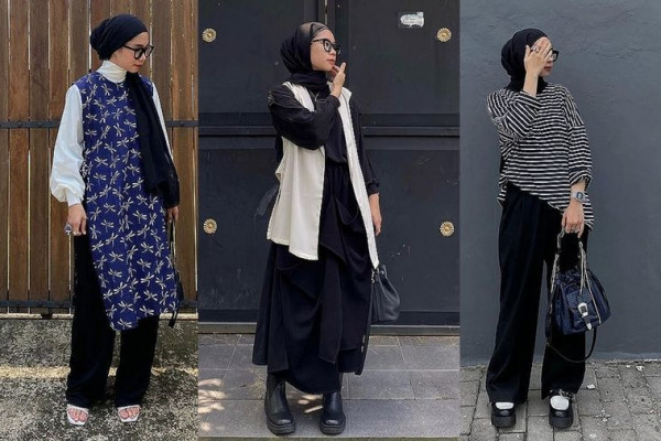 9 Gaya Hijab Edgy ala Fitri Hasiani, Sukses Curi Atensi!