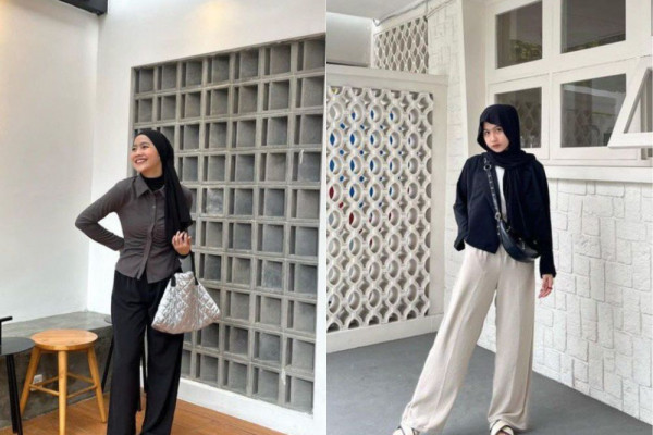 10 Ide Outfit Nuansa Hitam Inspirasi Museum Date ala Nabila Amanda