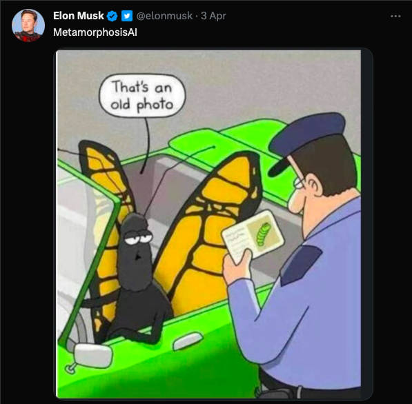 Meme Yang Pernah Dibagikan Elon Musk Di Twitter