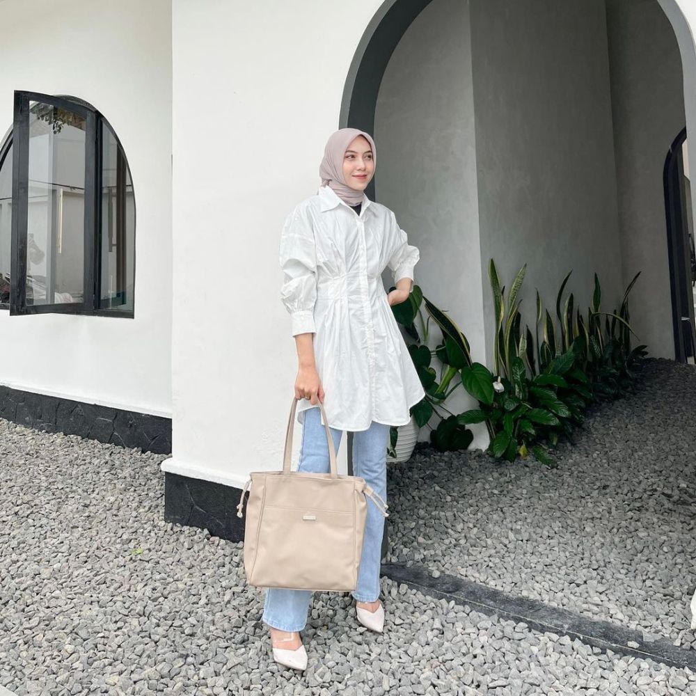 OOTD Hijab Yang Cocok Dipakai Hangout, Simpel Dan Kekinian