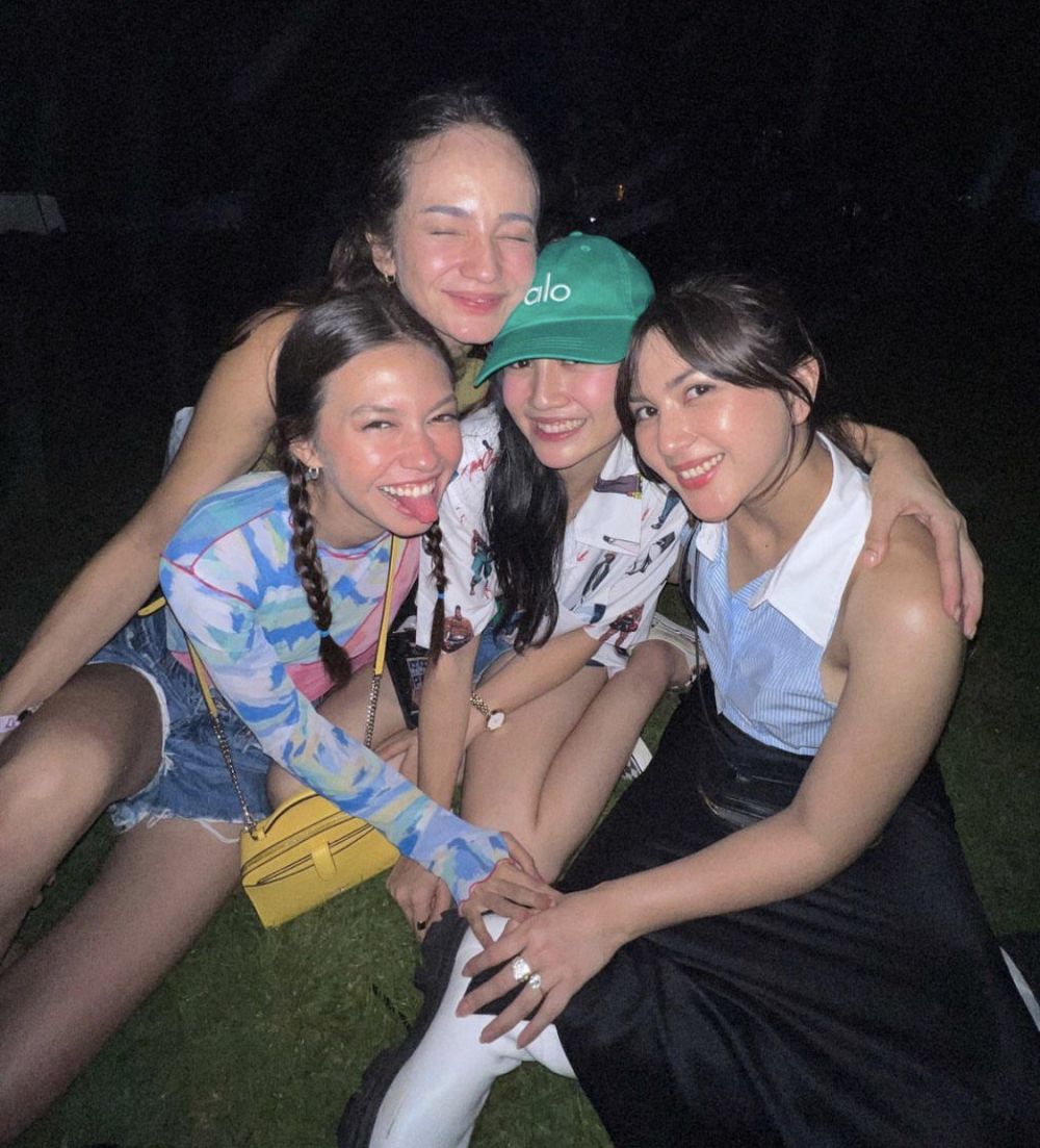 10 Potret Lengketnya Enzy, Jessica Mila, Yuki Kato, dan Febby Rastanty