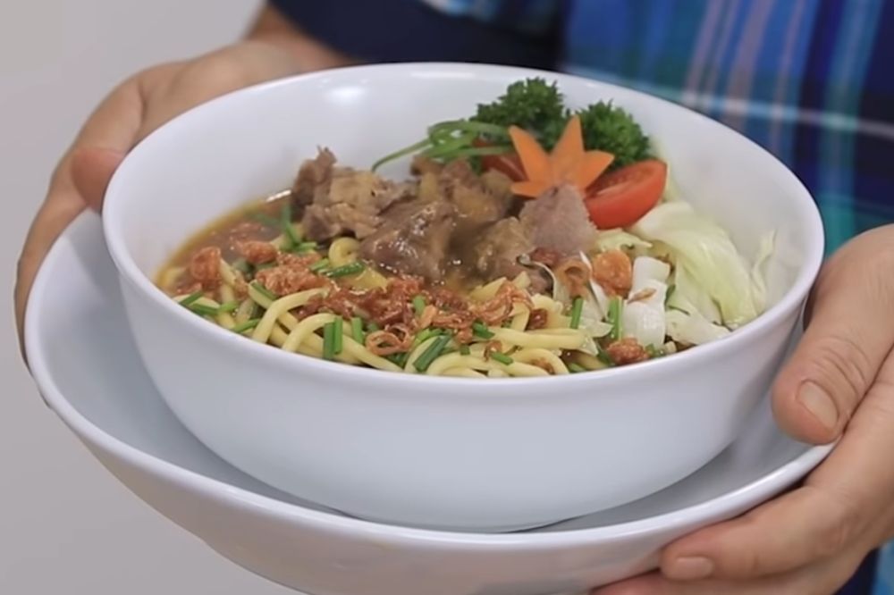 Resep Mie Ongklok, Mie Rebus Bumbu Kacang Khas Wonosobo