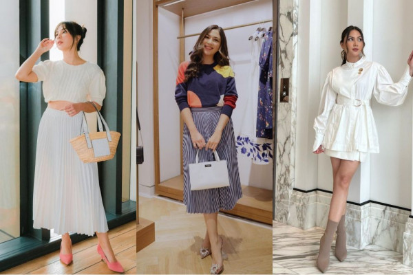 10 Inspirasi Outfit Dengan Rok Ala Jessica Mila