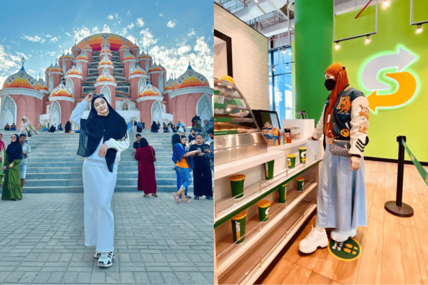 7 Referensi Outift Hijab ala Inara Rusli, Feminin dan Sopan!