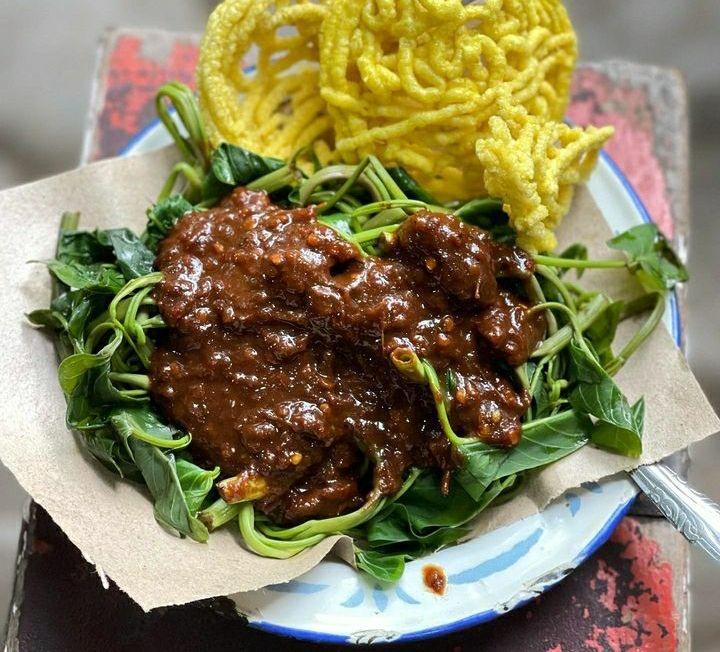 Resep Rujak Kangkung Tanpa Terasi, Maknyus!