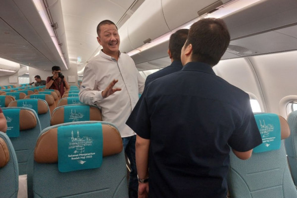Garuda Tambah 23 Penerbangan Haji, Angkut Jemaah Haji Non-Reguler
