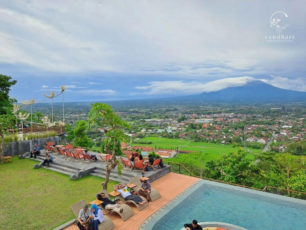 Candhari Heaven, Restoran Berlatar Menawan dekat Candi Prambanan