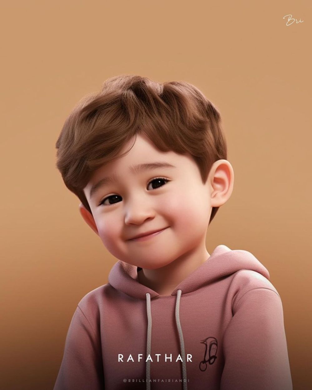 Potret Anak Artis Dibuat Versi Disney dengan AI