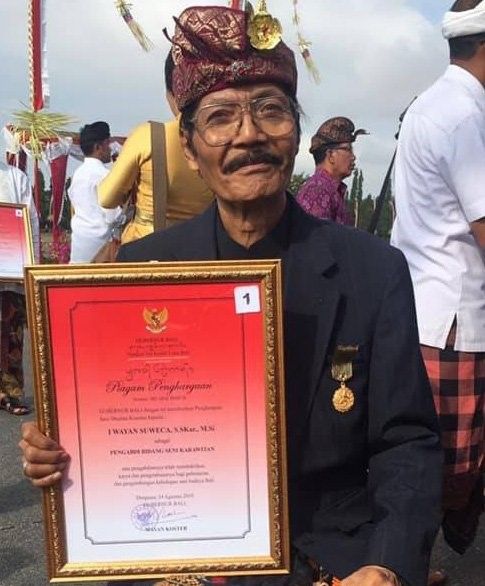 Profil I Wayan Suweca, Maestro Karawitan Tutup Usia