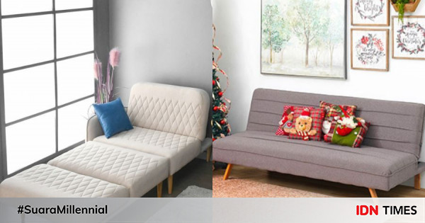 5 Rekomendasi Sofa Bed Untuk Ruang Tamu Mungil, Multifungsi!