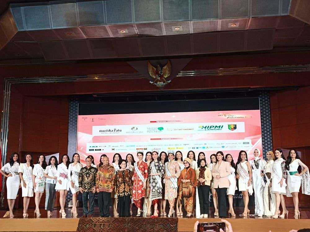 45 Finalis Puteri Indonesia 2023 Laksanakan Sashing Ceremony