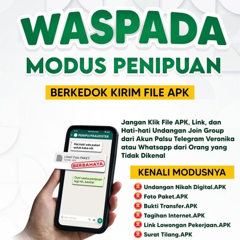 Waspada Penipuan Lewat WA, Modus, Cara Kerja, Dan Solusinya!