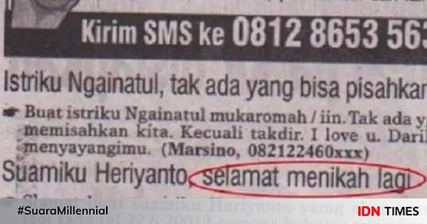 Iklan Yang Terpasang Di Koran Ini Isinya Bikin Melongo