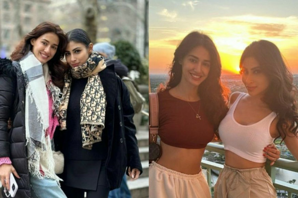 7 Potret Pertemanan Mouni Roy Dan Disha Patani Bestie 