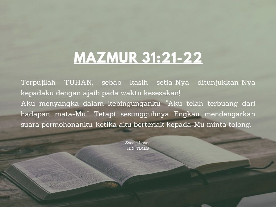 15 Ayat Alkitab Yang Menguatkan Saat Merasa Lelah Atau Lemah