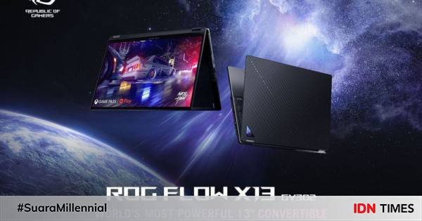 Asus ROG Flow X13 2023 Rilis, Laptop Gaming Convertible!